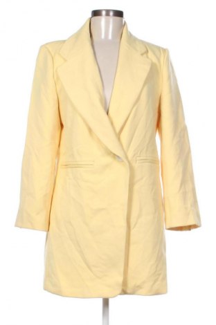 Γυναικείο παλτό Zara, Μέγεθος L, Χρώμα Κίτρινο, Τιμή 23,99 €