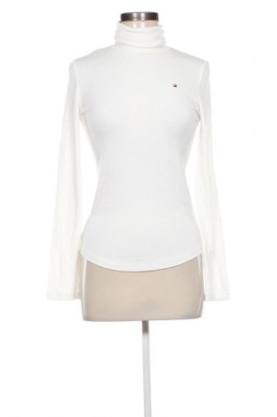 Helancă de femei Tommy Jeans, Mărime S, Culoare Ecru, Preț 399,99 Lei, #135260518