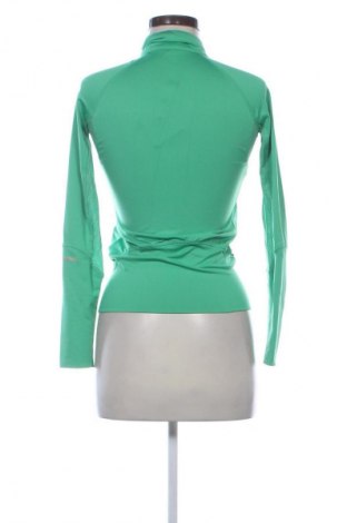 Дамско спортно горнище Reebok, Размер XS, Цвят Зелен, Цена 19,93 €