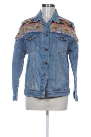 Geacă de femei Koton, Mărime XS, Culoare Albastru, Preț 86,99 Lei