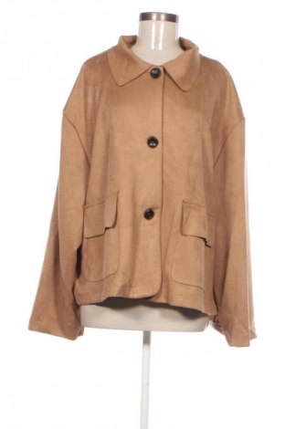 Geacă de femei SHEIN, Mărime 4XL, Culoare Maro, Preț 100,98 Lei