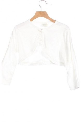 Kinder Strickjacke Jacky, Größe 5-6y/ 116-122 cm, Farbe Weiß, Preis € 14,99