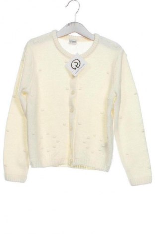 Kinder Strickjacke LC Waikiki, Größe 6-7y/ 122-128 cm, Farbe Weiß, Preis 8,29 €