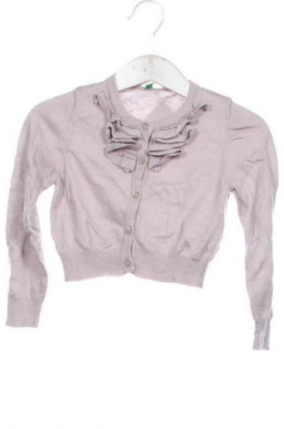 Παιδική ζακέτα United Colors Of Benetton, Μέγεθος 18-24m/ 86-98 εκ., Χρώμα Γκρί, Τιμή 3,99 €