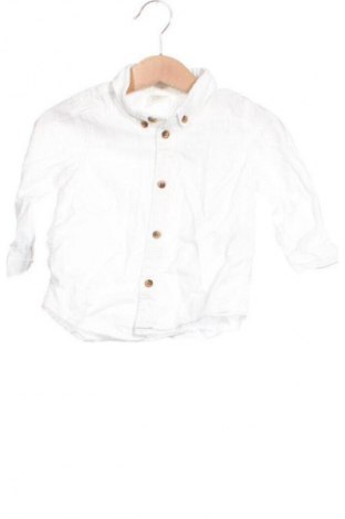 Kinderhemd H&M, Größe 6-9m/ 68-74 cm, Farbe Weiß, Preis 1,99 €