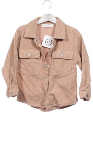 Dětská košile  Zara, Velikost 3-4y/ 104-110 cm, Barva Hnědá, Cena  129,00 Kč