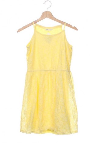 Kinderkleid H&M, Größe 10-11y/ 146-152 cm, Farbe Gelb, Preis 6,99 €