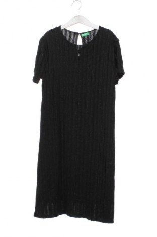 Dziecięca sukienka United Colors Of Benetton, Rozmiar 14-15y/ 168-170 cm, Kolor Czarny, Cena 22,99 zł