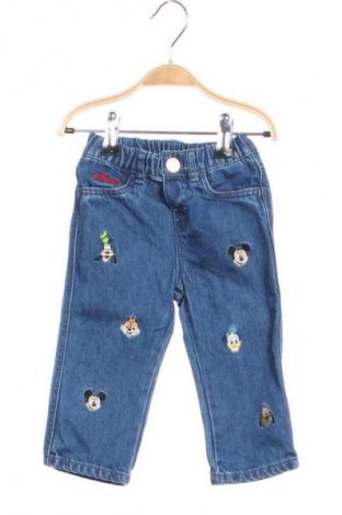 Dětské džíny  H&M, Velikost 9-12m/ 74-80 cm, Barva Modrá, Cena  189,00 Kč