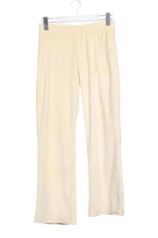 Dziecięce spodnie United Colors Of Benetton, Rozmiar 13-14y/ 164-168 cm, Kolor ecru, Cena 24,99 zł