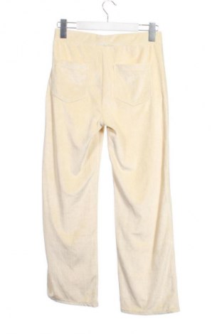 Dziecięce spodnie United Colors Of Benetton, Rozmiar 13-14y/ 164-168 cm, Kolor ecru, Cena 24,99 zł