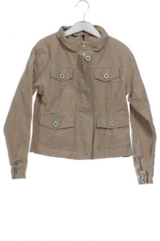 Kinder Lederjacke Alive, Größe 6-7y/ 122-128 cm, Farbe Grün, Preis 5,99 €