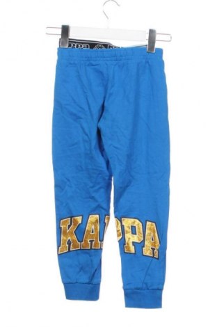 Kinder Sporthose Kappa, Größe 6-7y/ 122-128 cm, Farbe Blau, Preis 8,99 €