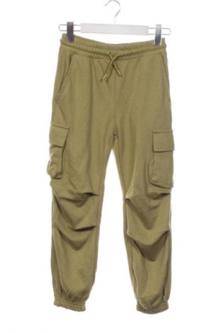 Dziecięce spodnie sportowe Terranova, Rozmiar 7-8y/ 128-134 cm, Kolor Zielony, Cena 127,53 zł