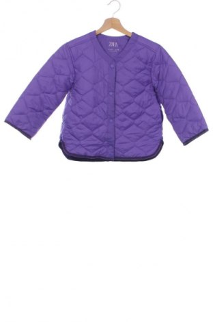 Детско яке Zara, Размер 7-8y/ 128-134 см, Цвят Лилав, Цена 9,20 €