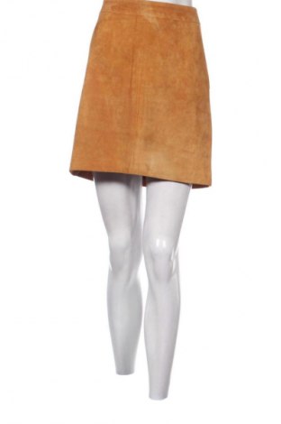 Fustă de piele Noisy May, Mărime XL, Culoare Maro, Preț 70,99 Lei