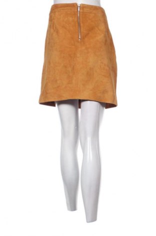 Fustă de piele Noisy May, Mărime XL, Culoare Maro, Preț 70,99 Lei