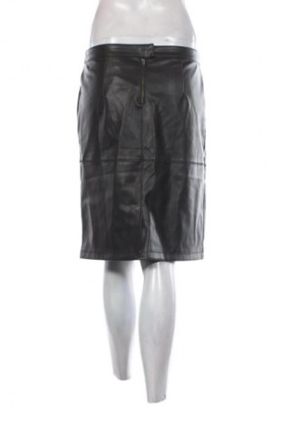 Кожена пола VILA, Размер L, Цвят Черен, Цена 10,73 €