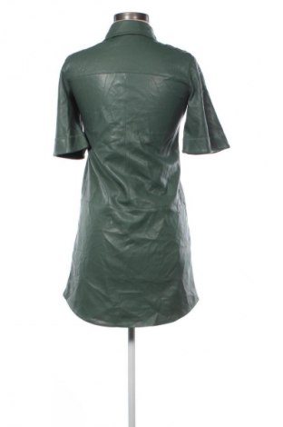 Δερμάτινο φόρεμα Mango, Μέγεθος XS, Χρώμα Πράσινο, Τιμή 11,99 €