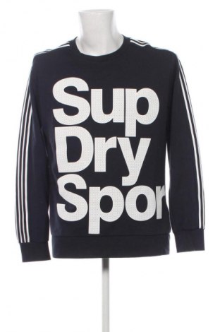 Bluză de bărbați Superdry, Mărime L, Culoare Albastru, Preț 133,35 Lei
