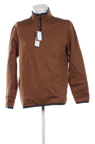 Męska bluzka Tommy Jeans, Rozmiar L, Kolor Brązowy, Cena 404,99 zł