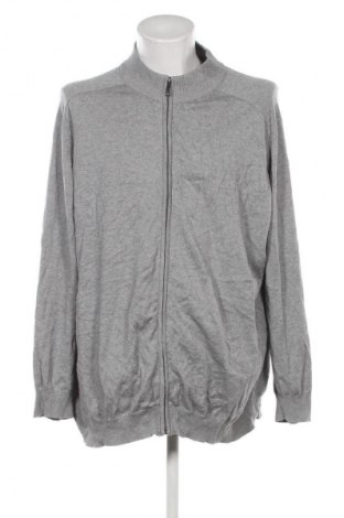 Herren Strickjacke Casa Moda, Größe 5XL, Farbe Grau, Preis 19,99 €