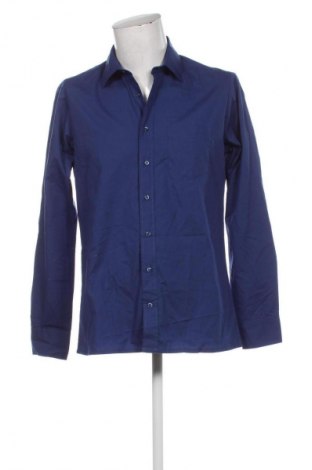 Herrenhemd Dressmann, Größe M, Farbe Blau, Preis 2,99 €