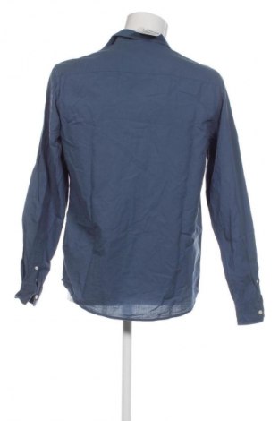 Мъжка риза H&M, Размер M, Цвят Син, Цена 4,60 €