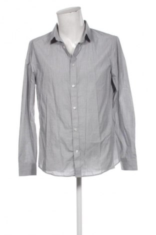 Мъжка риза H&M, Размер L, Цвят Сив, Цена 2,04 €