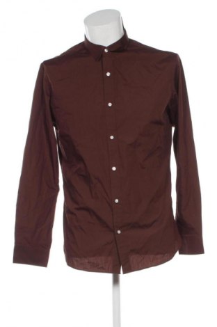 Cămașă de bărbați Jack & Jones, Mărime L, Culoare Maro, Preț 153,99 Lei