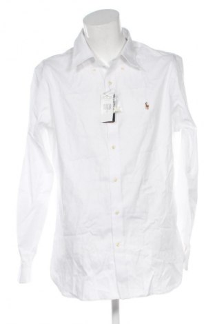 Męska koszula Polo Ralph Lauren, Rozmiar L, Kolor Biały, Cena 429,99 zł