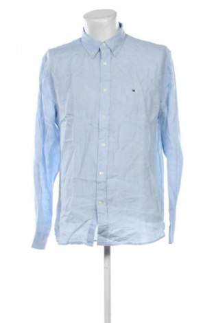 Męska koszula Tommy Hilfiger, Rozmiar XL, Kolor Niebieski, Cena 222,99 zł, #135193697