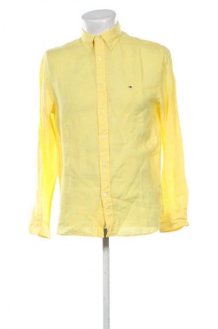 Мъжка риза Tommy Hilfiger, Размер M, Цвят Жълт, Цена 33,23 €, #135194103