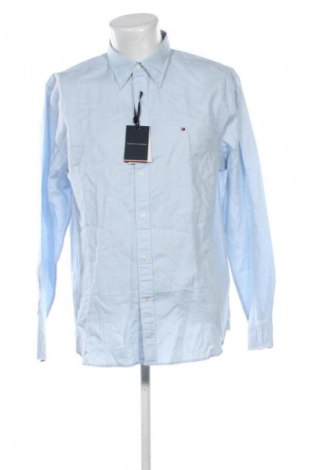 Męska koszula Tommy Hilfiger, Rozmiar XL, Kolor Niebieski, Cena 423,99 zł, #135215486
