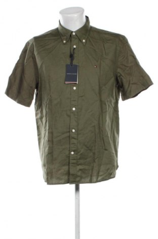 Męska koszula Tommy Hilfiger, Rozmiar XL, Kolor Zielony, Cena 404,99 zł, #135218768