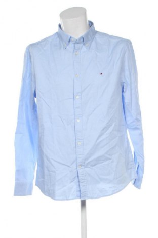 Męska koszula Tommy Hilfiger, Rozmiar XL, Kolor Niebieski, Cena 404,99 zł