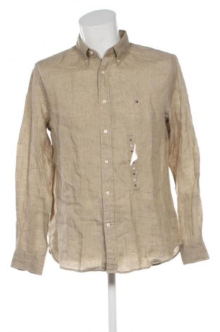 Cămașă de bărbați Tommy Hilfiger, Mărime M, Culoare Bej, Preț 579,99 Lei