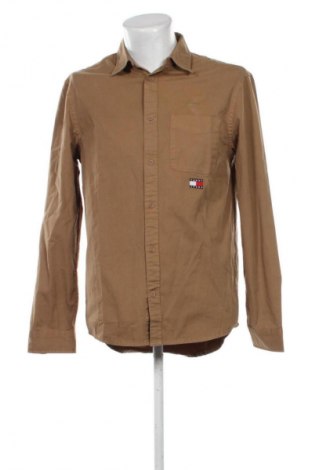 Pánská košile  Tommy Jeans, Velikost M, Barva Hnědá, Cena  2 049,00 Kč, #135215044