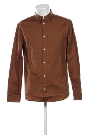 Męska koszula Tommy Jeans, Rozmiar XL, Kolor Brązowy, Cena 175,99 zł, #135218915