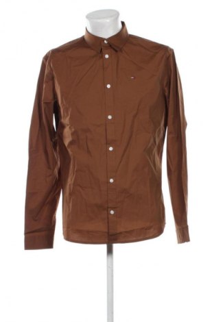 Pánská košile  Tommy Jeans, Velikost XL, Barva Hnědá, Cena  729,00 Kč, #135219927