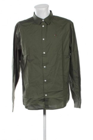 Męska koszula Tommy Jeans, Rozmiar XXL, Kolor Zielony, Cena 315,99 zł