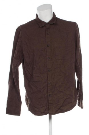 Ανδρικό πουκάμισο Uniqlo, Μέγεθος XL, Χρώμα Καφέ, Τιμή 9,99 €