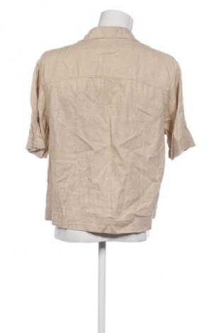 Cămașă de bărbați Zara, Mărime L, Culoare Bej, Preț 64,99 Lei