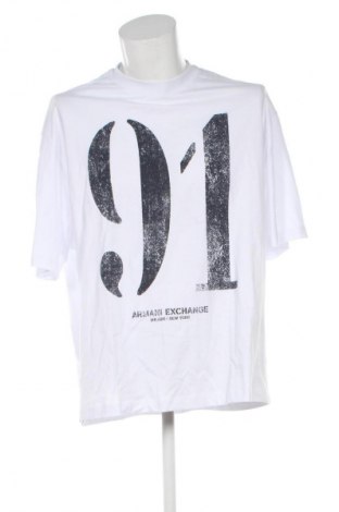 Herren Shirt Armani Exchange, Größe L, Farbe Weiß, Preis 54,99 €