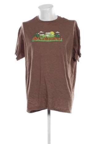 Pánské tričko  Columbia, Velikost XXL, Barva Hnědá, Cena  389,00 Kč