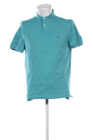 Męski T-shirt Tommy Hilfiger, Rozmiar L, Kolor Zielony, Cena 361,99 zł, #135194699