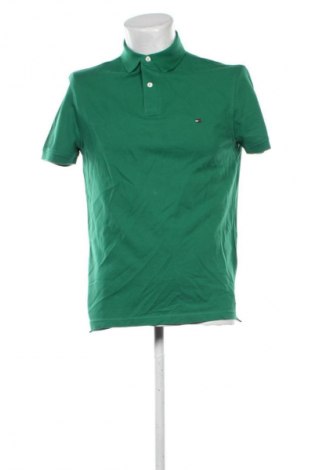 Мъжка тениска Tommy Hilfiger, Размер M, Цвят Зелен, Цена 38,85 €, #135204215