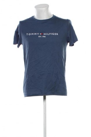 Мъжка тениска Tommy Hilfiger, Размер L, Цвят Син, Цена 21,98 €, #135212682