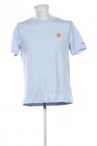 Męski T-shirt Tommy Hilfiger, Rozmiar M, Kolor Niebieski, Cena 81,99 zł, #135213244