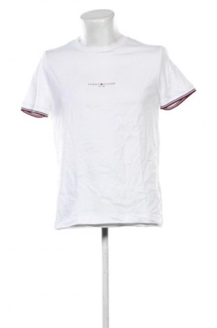Мъжка тениска Tommy Hilfiger, Размер L, Цвят Бял, Цена 52,66 €, #135214047